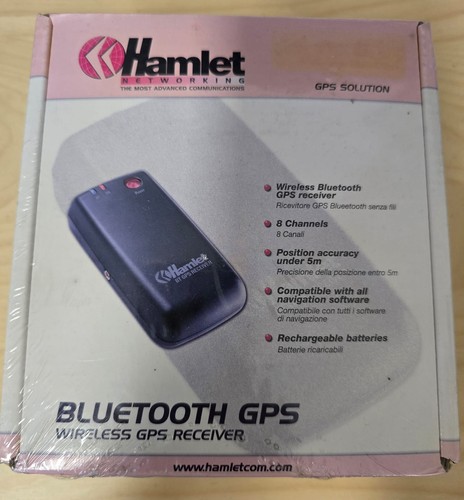 Hamlet bluetooth gps receiver - bluetooth,